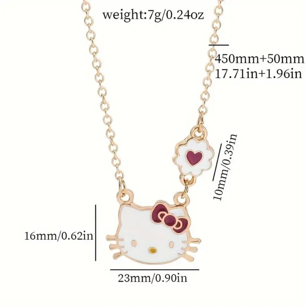 Hello Kitty pendant in gold color - Picture 4 of 4